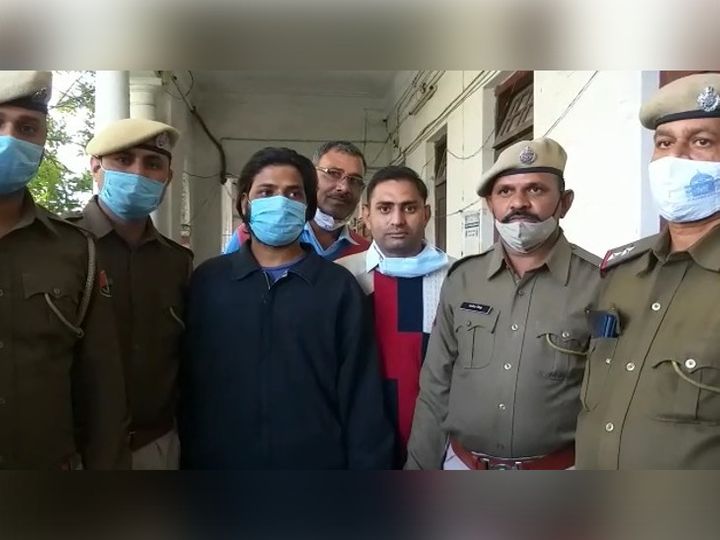 पत्रकार के खिलाफ टिप्पणी करने वाला आरोपी कपिल पुलिस कस्टडी में। - Dainik Bhaskar