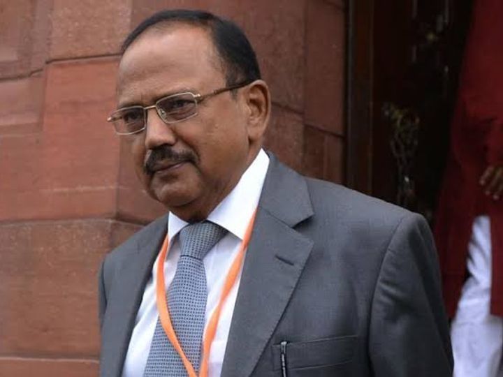 NSA Ajit Doval and Chinese Foreign Minister Wang Yi had a video call conversation on 5 July 2020 after a violent clash in Galvan. (File photo) - Dainik Bhaskar