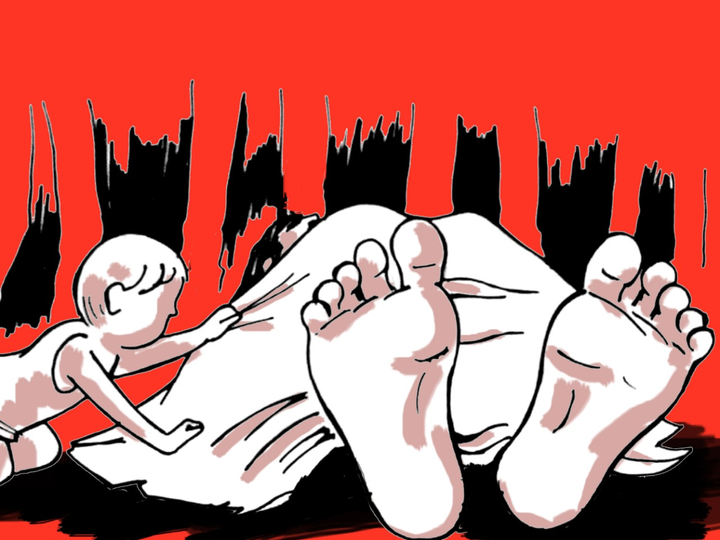 Police were informed after suspicion of the woman's death. Police registered a case and sent the body for postmortem. - Dainik Bhaskar