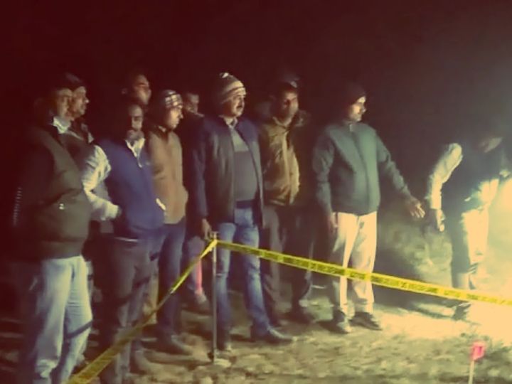 कासगंज में काली नदी का वह इलाका जहां मोती सिंह को पुलिस ने ढेर किया। इसी इलाके में उसके चचेरे भाई एलकार को 10 फरवरी को पुलिस ने एनकाउंटर में मार गिराया था। - Dainik Bhaskar