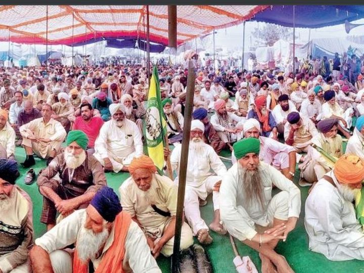 टिकरी बॉर्डर पर शहीद भगत सिंह के चाचा सरदार अजीत सिंह के जन्मदिवस पर ‘पगड़ी संभाल दिवस’ मनाया। - Dainik Bhaskar