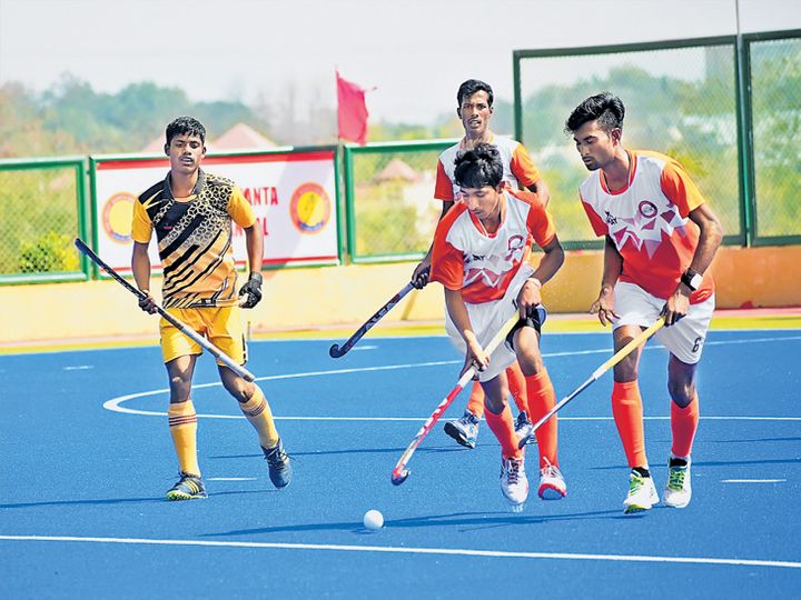 9th national junior Hockey championship Maharashtra's defeats in two