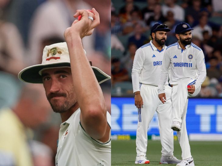 Mitchell Starc puts Australia on top in Adelaide: Hosts trail India by ...