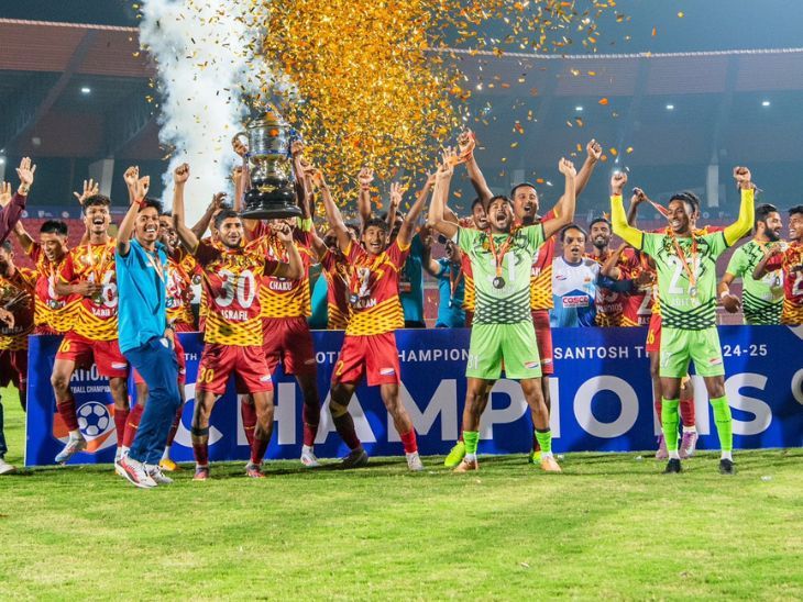 Robi Hansda's stoppage-time winner seals Bengal's 33rd Santosh Trophy ...