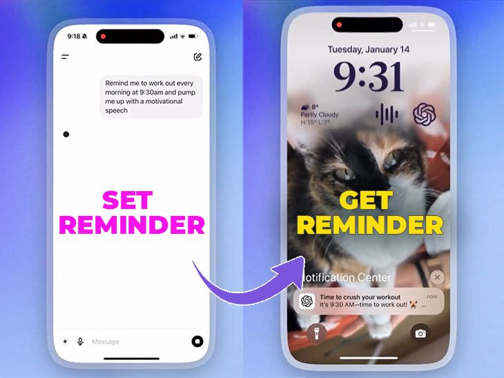 Get daily reminders for your tasks automatically