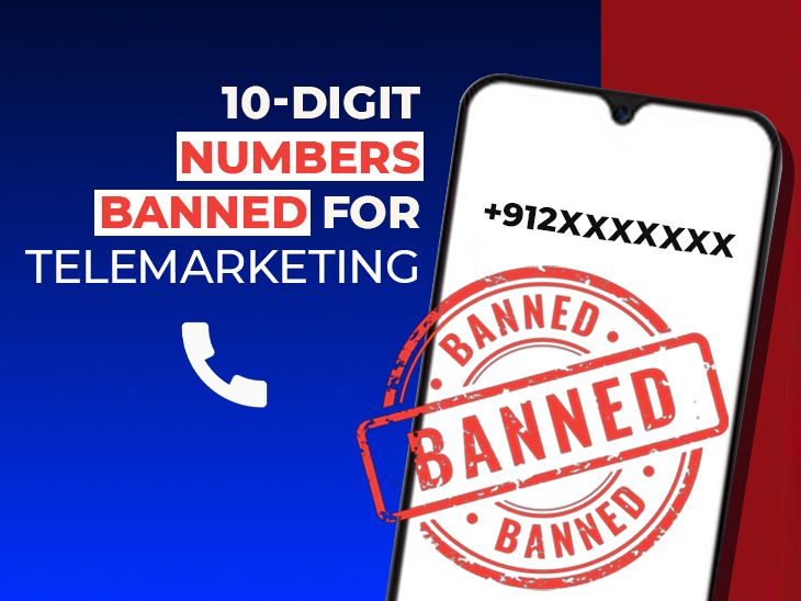 Ban on the use of 10-digit numbers for telemarketing calls