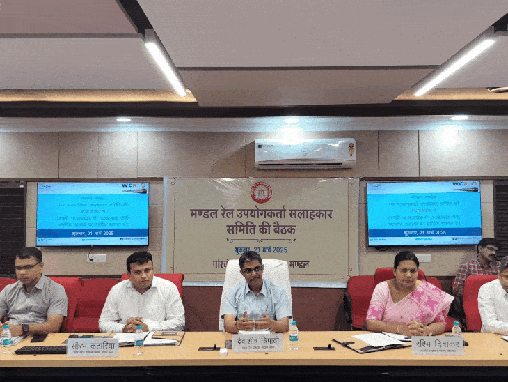 Bhopal Railway Division reviews passenger amenities in DRUCC meeting ...