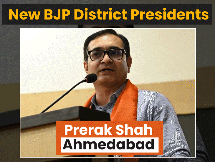BJP finalises key district president appointments in Gujarat