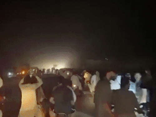 India strikes terror camps in Pakistan: Photos show explosion near ...