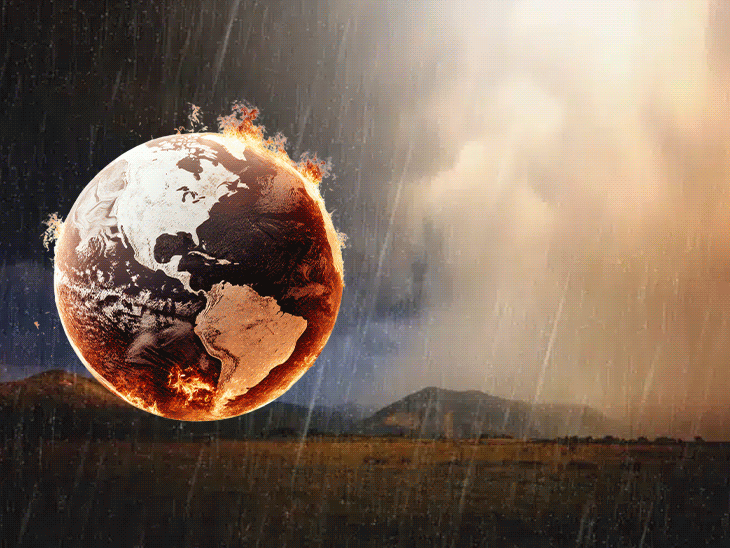 When did it rain for the first time?