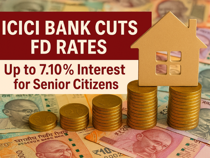 ICICI Bank Cuts FD Rates: Up to 7.10% Interest for Senior Citizens