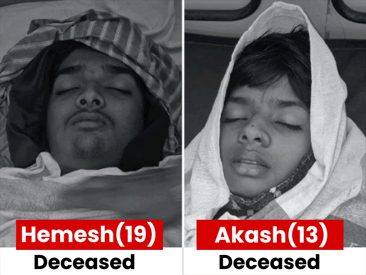 two brothers drown in narmada younger struggles elder tries to save ...