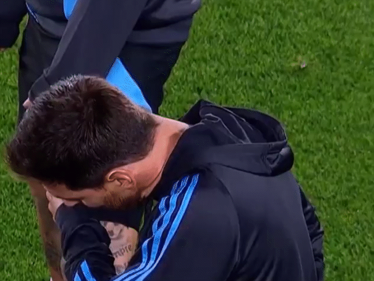 Messi scores twice in possibly last home game for Argentina: Emotional ...