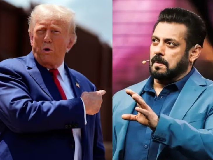Salman Khan takes a dig at US President