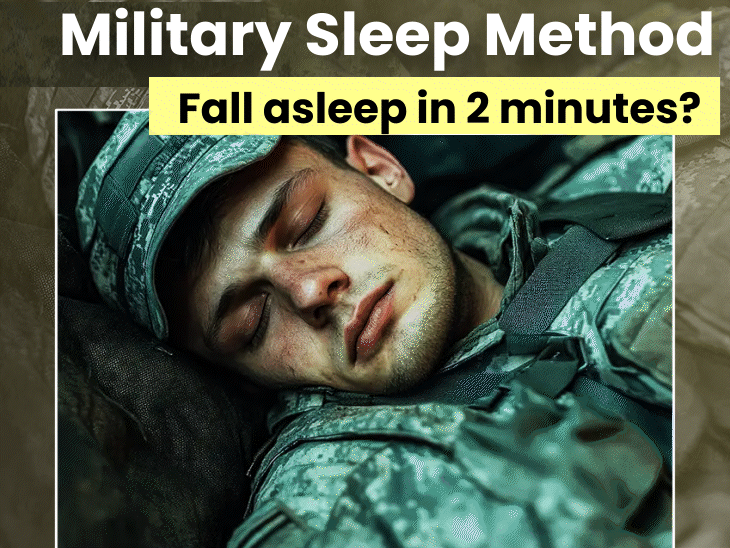 Military Sleep Method: Fall asleep in 2 minutes?