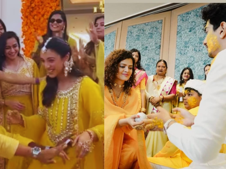 Smriti Madhana and Palash Muchhal wedding rituals begin with zeal
