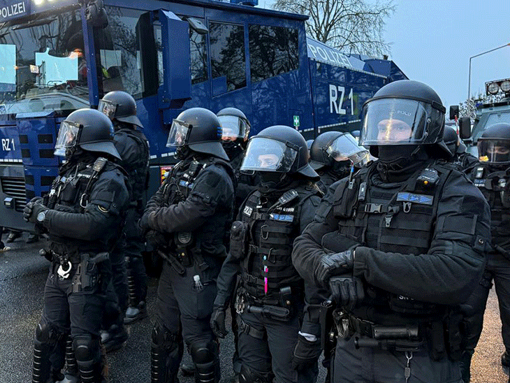 Protest against far-right party AfD’s youth wing in Germany