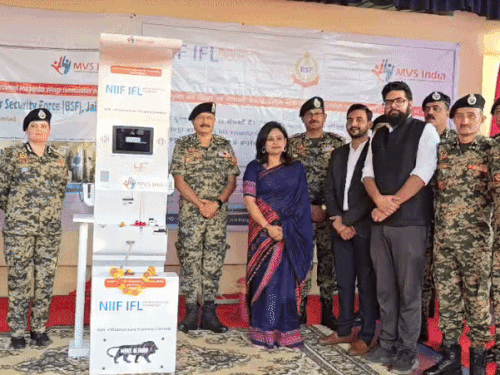 health atms launched seven bsf posts pakistan border soldiers get digital test reports whatsapp – Rajasthan News