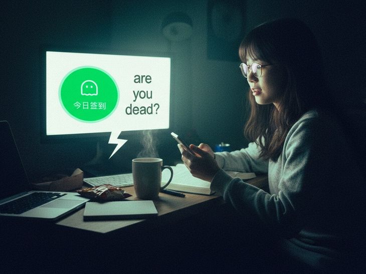Chinas Sileme App Highlights Loneliness | Viral Are You Dead? App