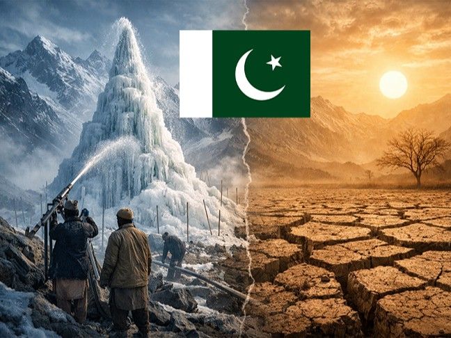 Pakistan Artificial Glaciers for Water Crisis | Indias Response