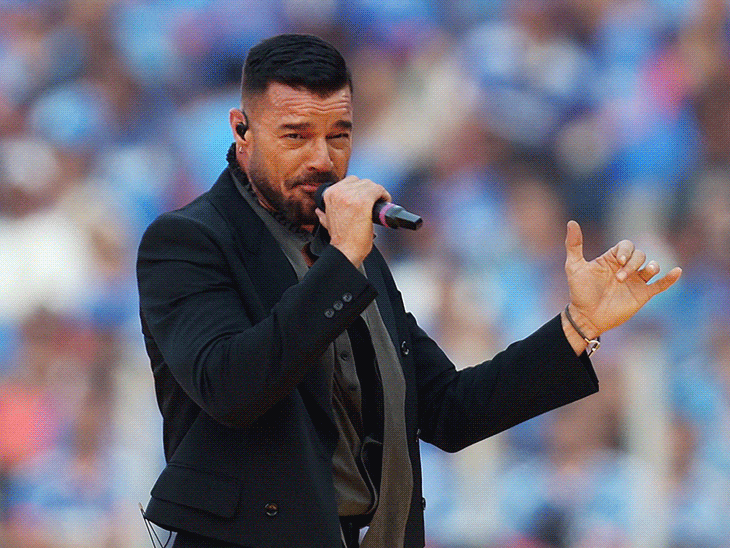 Sukhbir Singh lits up T20 World Cup 2026 closing ceremony: Ricky Martin ...