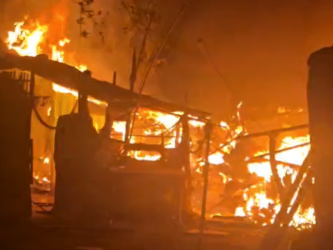 Pandhurna Fire: 3 Houses Destroyed After Gas Cylinder Blast | Residents ...