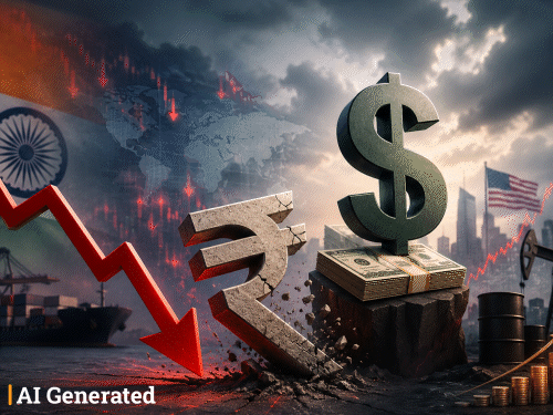 Rupee Record Low Vs USD | India Inflation Risk | 95.50 Rate