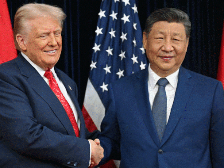 Trump China Trip: Burner Phones & Gifts | Espionage Risks Trump, US team disposed of gifts before leaving China: Used only burner phones, emails during trip; what are they & why are they used? 3 minutes ago Author: Deepak Upadhyay Copy link Gifts Delegation badges Pins Commemorative souvenirs .