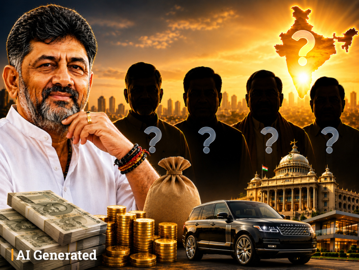 Who are India's richest Chief Ministers?: DK Shivakumar set to top rankings; meet 4 other wealthy political heavyweights