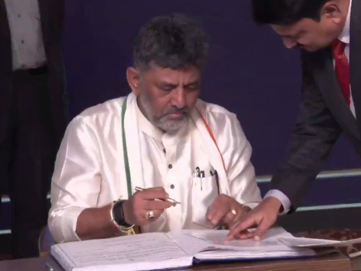 Karnataka CM DK Shivakumar Swearing-in Today | Minister List Soon ...