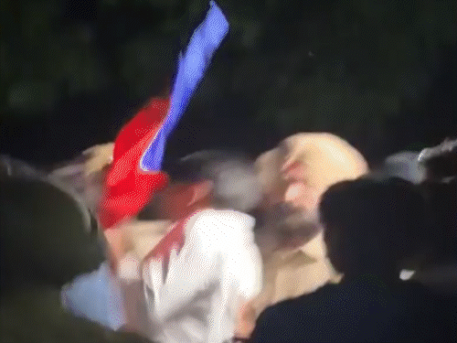 VIDEO | Police, students clash in Patiala: Scuffle breaks out as students stopped from reaching VC’s office; protest enters day 7 - Punjab News