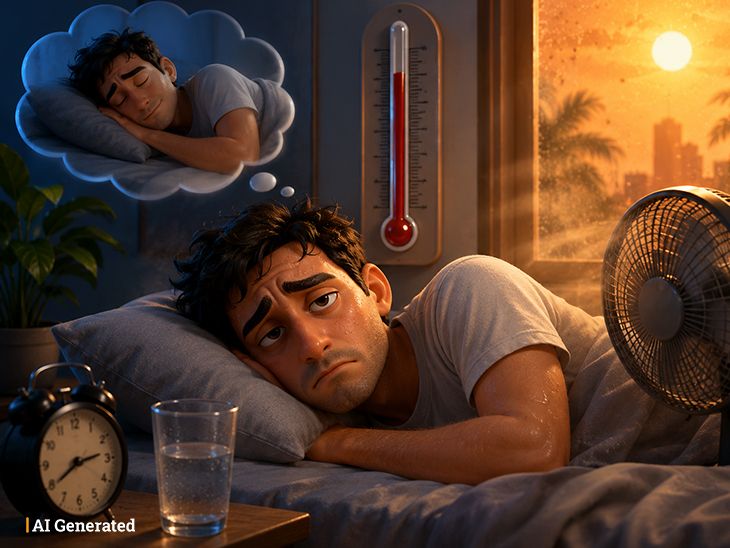 Sleeping 7–8 hours but still feeling tired?: Hot and humid weather could be affecting your sleep