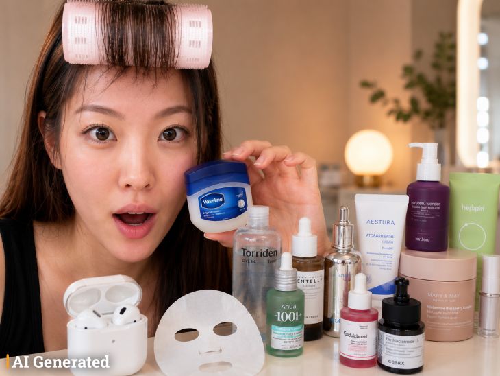 Viral Korean creator calls Vaseline ‘Baseline’: Her collection has AirPods, face masks; why K-beauty is taking over India