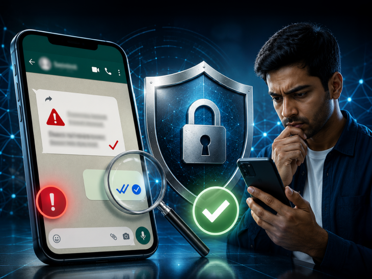False claims about WhatsApp’s blue and red ticks circulating online: How to check what’s real and what’s fake; follow these 7 safety tips