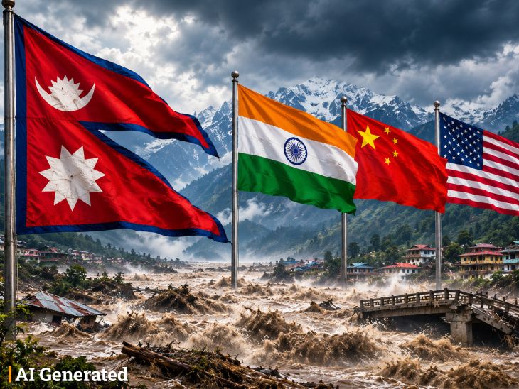 Nepal Seeks Climate Compensation For Himalayan Tsunami | Rejects Charity EXPLAINED | Nepal blames India, China, US for flash floods: Seeks climate compensation, calls disaster ‘Himalayan Tsunami', rejects charity 6 minutes ago Author: Deepak Upadhyay Copy link .