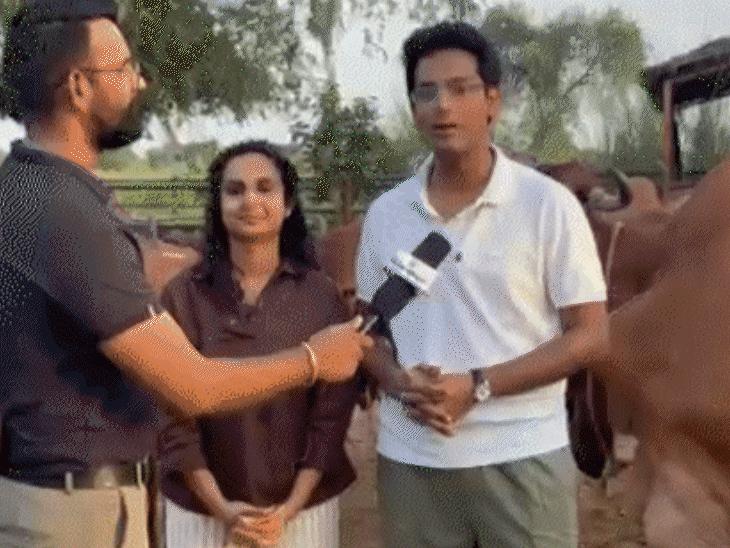 Built a ₹2 crore business after giving away free milk: Engineer couple's dairy startup began with just 20 cows - Rajasthan News