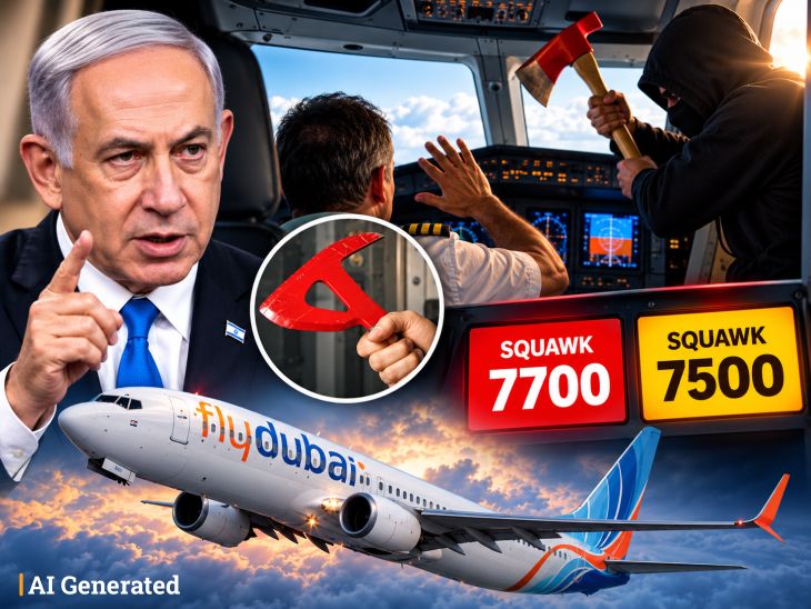 Flydubai Cockpit Axe Attack | Netanyahu Reveals Emergency Squawk Codes