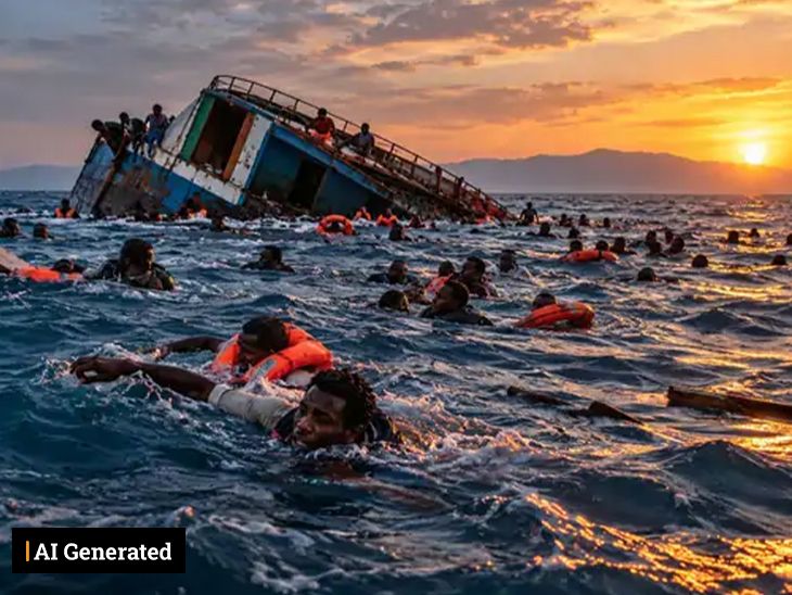 Photo: Bhaskar English 109 Dead After Migrant Boat Capsizes Off Djibouti