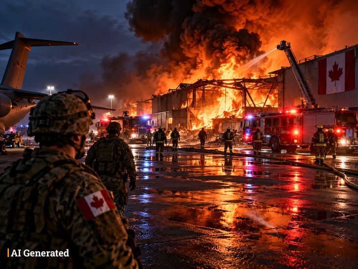Fire at Alberta Military Base | Casualties Reported; David McGuinty