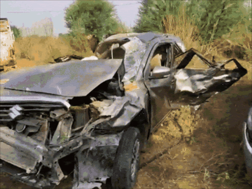 Dausa Highway Accident | Tyre Burst Causes Car Crash; Devotees Killed