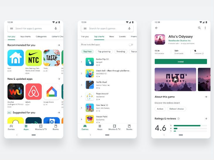 Google Play Store Redesign Now Rolling Out to All on Android Chrome OS ...
