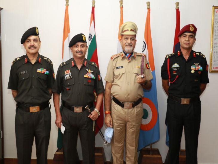 Honorary Rank of Colonel of NCC to Punjab University Vice Chancellor