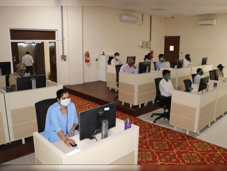 Now dial-100 will be operated from newly built control room, city ...