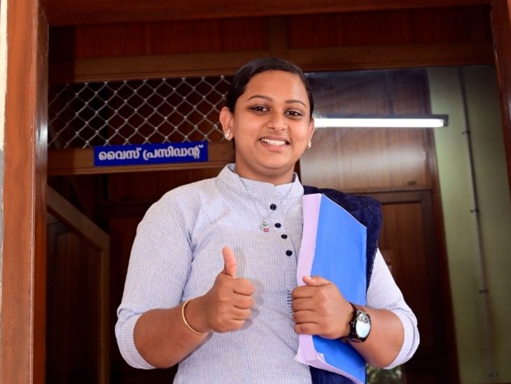 Reshma Mariam Roy of Kerala became the youngest panchayat president of ...