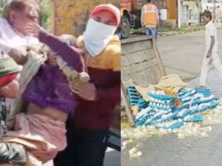 Municipal team inhuman act with elderly people, video went viral