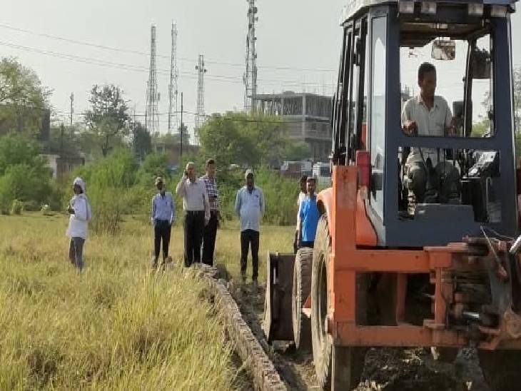 Colony was being developed in 1.39 acres of land, Rewa Municipal ...