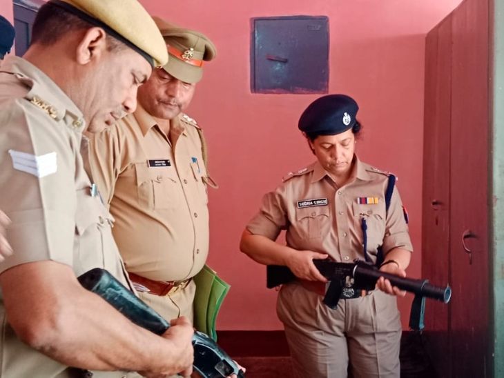 Superintendent of Police Sudha Singh reached Ajnar police station, gave ...