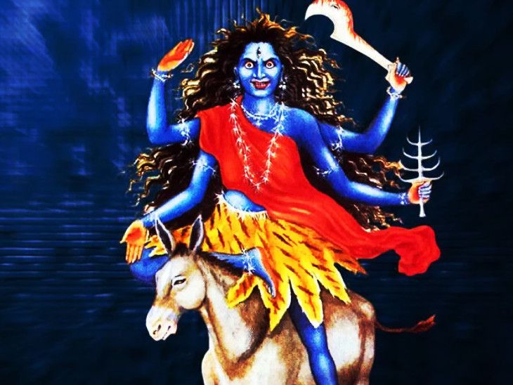 Goddess Kalratri puja vidhi, chaitra navratri saptami on 8 april, how ...