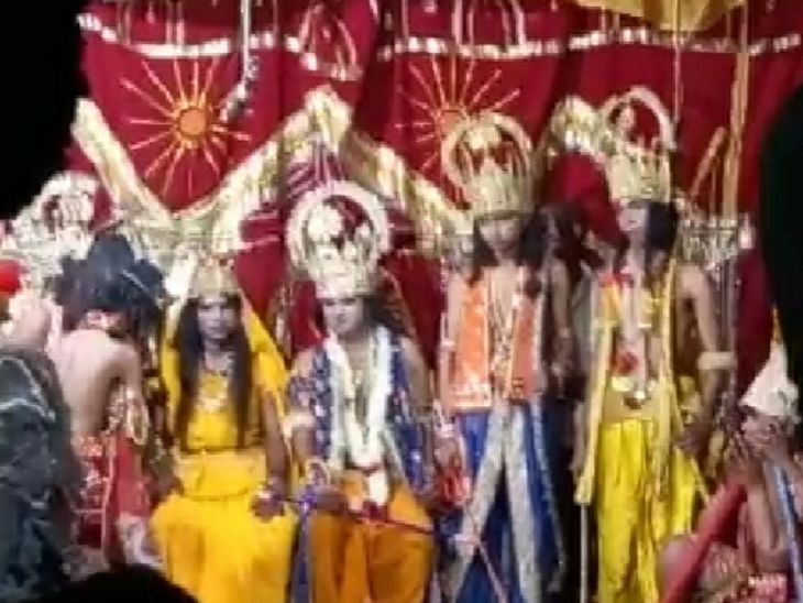 In Ramlila, the episode of Ravana slaughter and Ram Rajya Abhishek was ...
