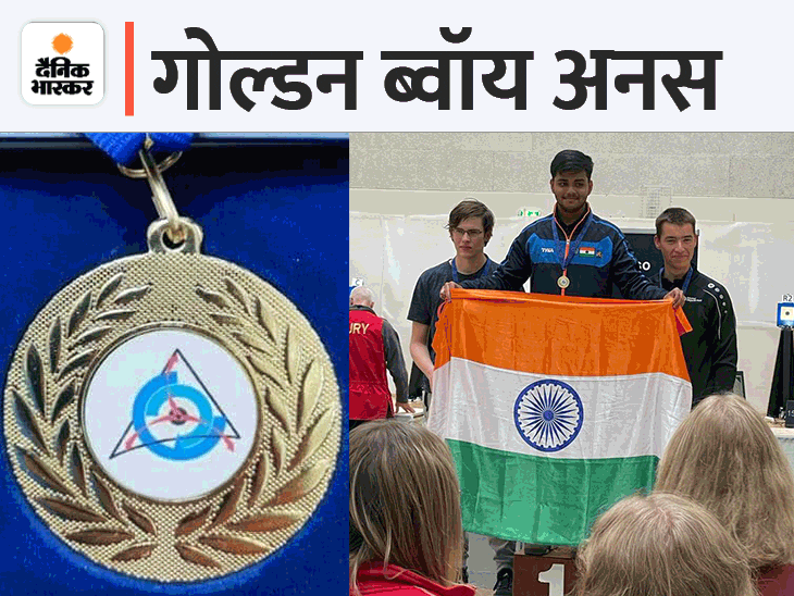 Medal in 10 meter rifle shooting, won gold in Denmark for the first ...